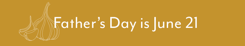 Father's Day is June 21