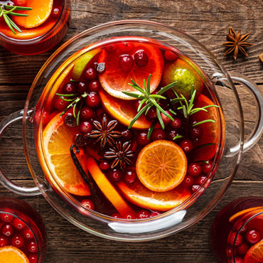 Cranberry Black Pepper Shrub