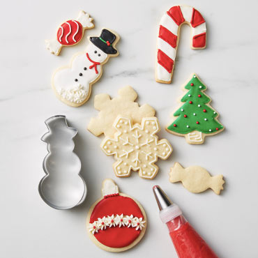 Decorated Christmas Cookies