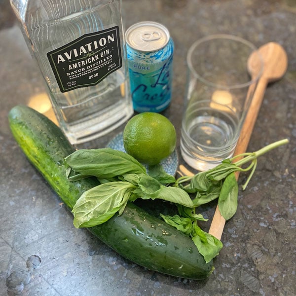 garden gin and tonic ingredients