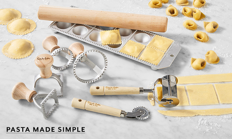 Pasta Made Simple, Rolling Pin and Pasta Tools
