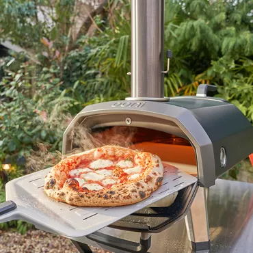 Ooni Pizza Oven with pizza peel
