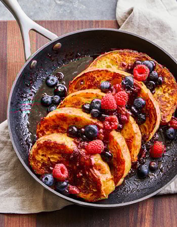 Scanpan nonstick skillet with french toast