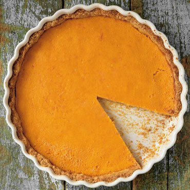 Pumpkin Cream Pie with Graham Cracker Crust