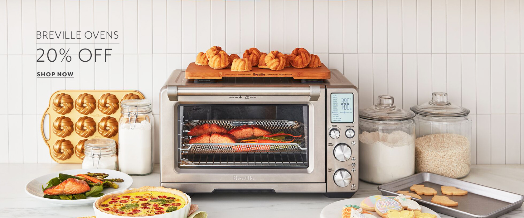 Breville Ovens 20% off. Shop Now.