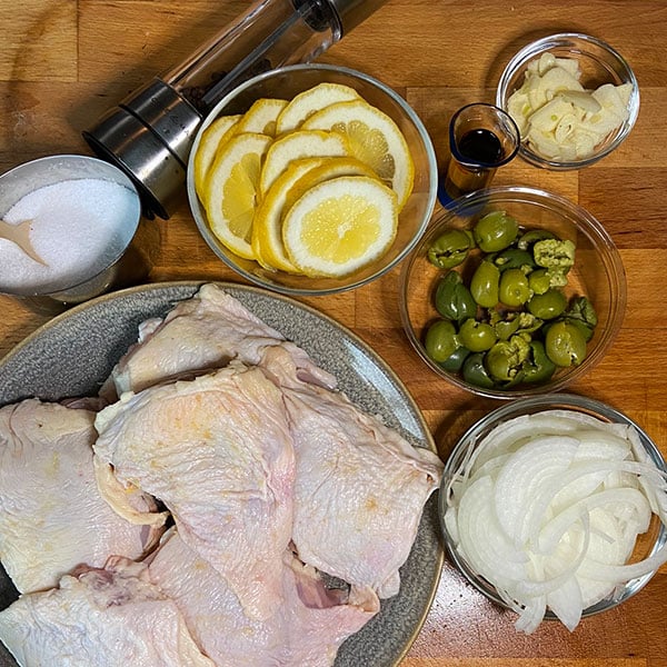 Instant Pot Lemon Chicken with Green Olives