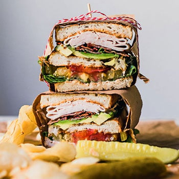 ULTIMATE AVOCADO BLT CLUB SANDWICH