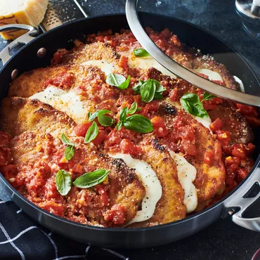 Chicken Parmesan with Fresh Tomato Sauce