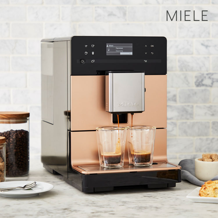 Miele CM 5510 Silence Automatic Coffee And Espresso Machine in rose gold color