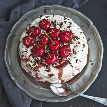 Chocolate and Cherry Icebox Cake