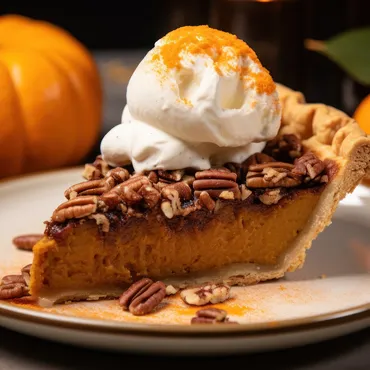 Pumpkin Pecan Pie