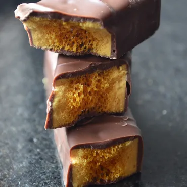 Chocolate-Covered Honeycomb