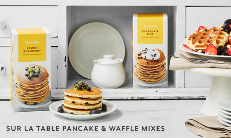 Sur La Table pancake and waffle mixes