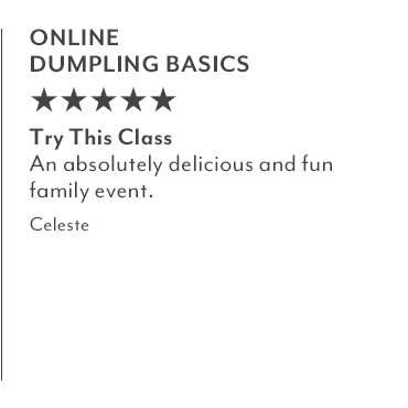 Sur La Table cooking class testimonial