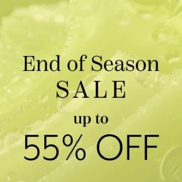 End of Season Sale up to 55% off