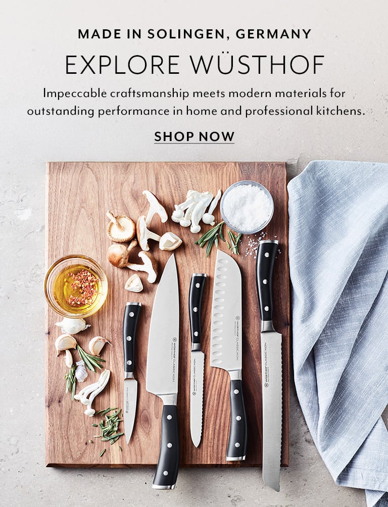 Made in Solingen, Germany. Explore Wüsthof. Impeccable craftsmanship meets modern materials for outstanding performance in home and professional kitchens. Shop Now.