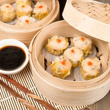 Pork and Shiitake Dumplings (Siu Mai)