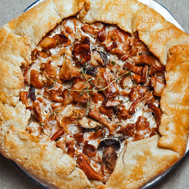 Wild Mushroom Galette