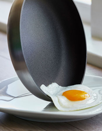 Scanpan Nonstick Skillet with fried egg