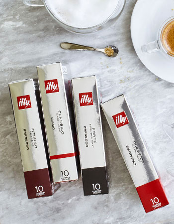 ILLY coffee capsule sleeves
