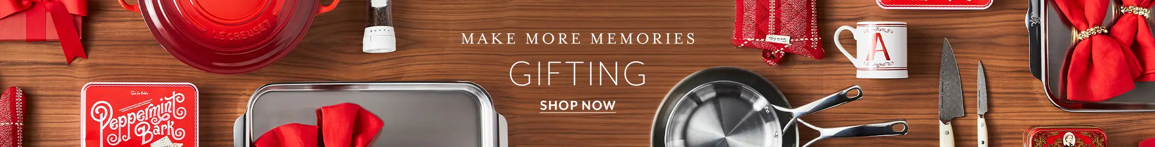 Make More Memories, holiday gifting, shop now.