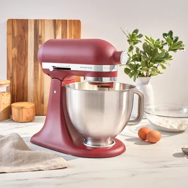 KitchenAid Artisan Plus 5-quart tilt head stand mixer in Sun Dried Tomato color