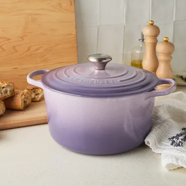 Le Creuset Signature Deep Round Dutch Oven, 6.5 qt. in exclusive Provence color
