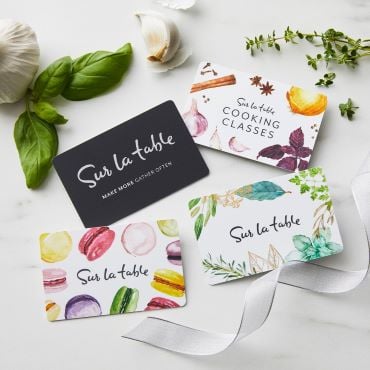 Sur La Table gift cards