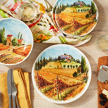 Italian Landscape Dinnerware