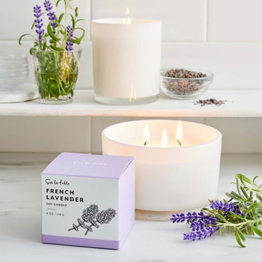 Sur La Table French lavender candle