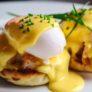 New England Crab Cake Eggs Benedict with Old Bay Hollandaise