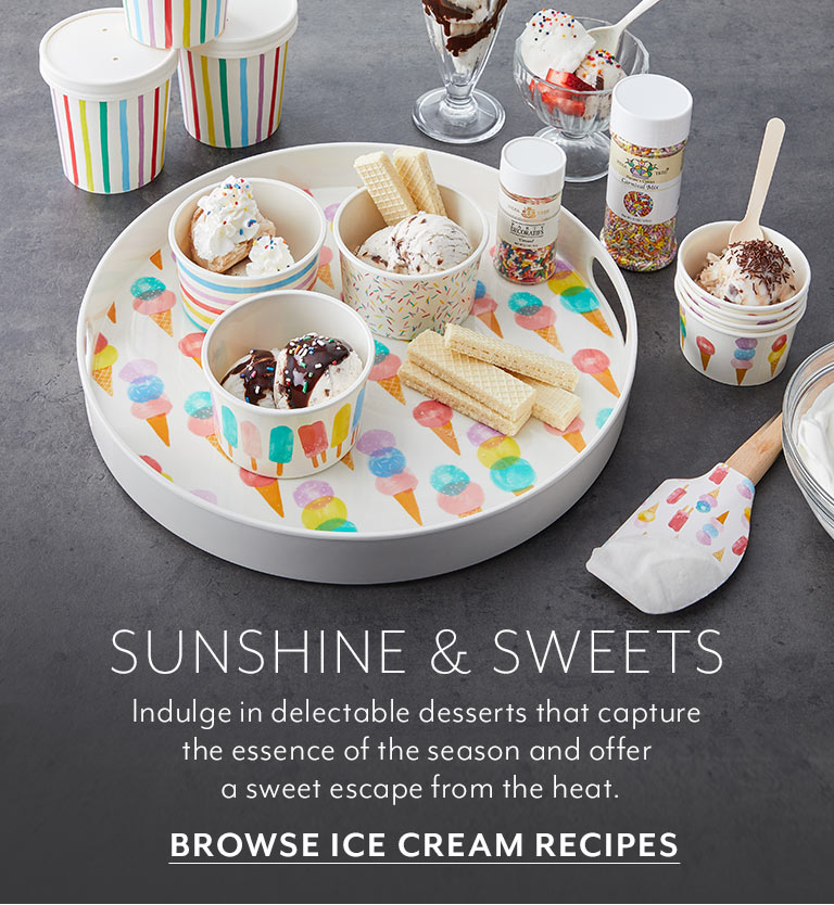 Ice cream in cups. Browse ice cream recipes.