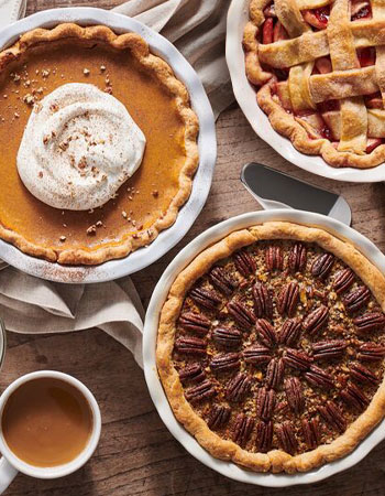 Emile Henry white pie dishes