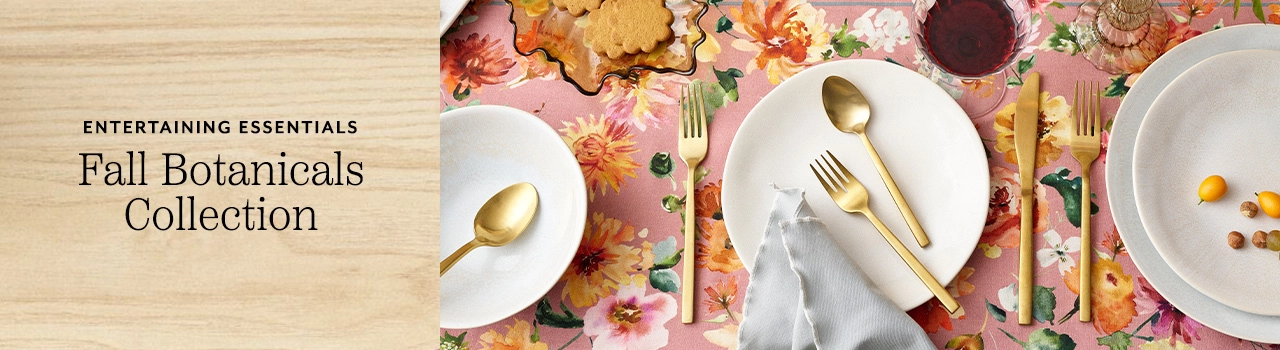 Entertaining Essentials Fall Botanicals Collection.