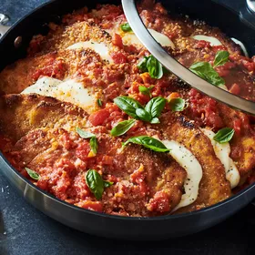 Chicken Parmesan with Fresh Tomato Sauce