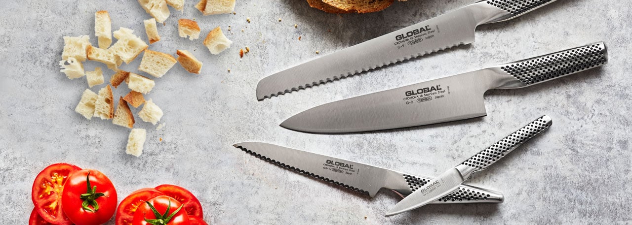 Global knives on shop sale