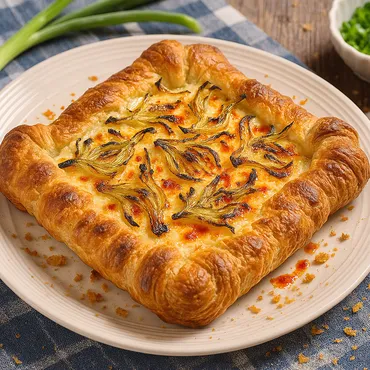 Fennel and Calabrian Chili Gruyère Croissant