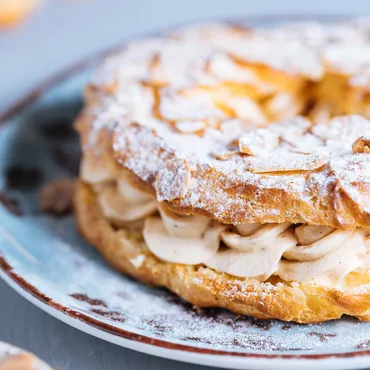 Paris-Brest pastry ring