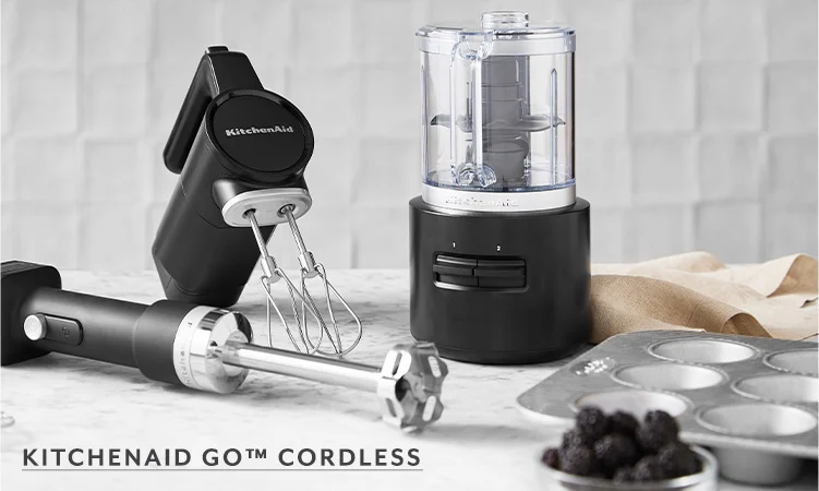 New KitchenAid Go Cordless small appliances