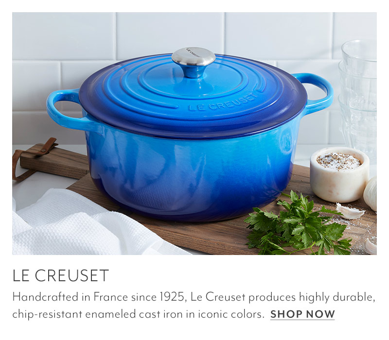 Le Creuset Signature Round Dutch Oven, 7.25 qt. in Azure Blue
