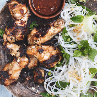 Grilled Chicken with Chile and Lemongrass