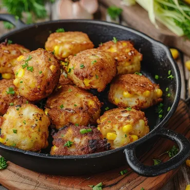 Street Food-Style Corn and Lime Fritters