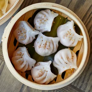 Shrimp and Pork Dumplings (Siu Mai) with Soy Sesame Dipping Sauce