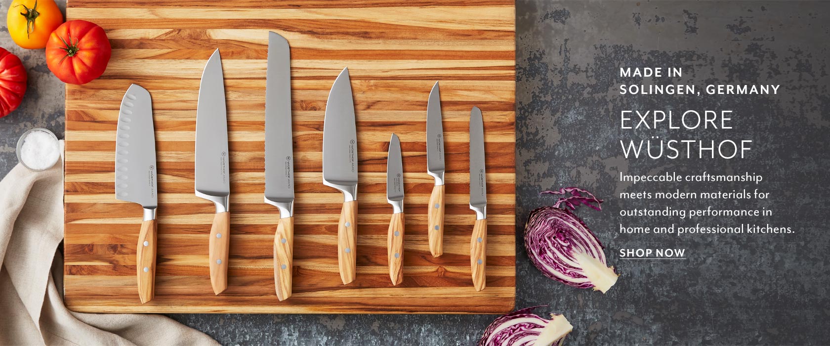 Made in Solingen, Germany. Explore Wüsthof. Impeccable craftsmanship meets modern materials for outstanding performance in home and professional kitchens. Shop Now.
