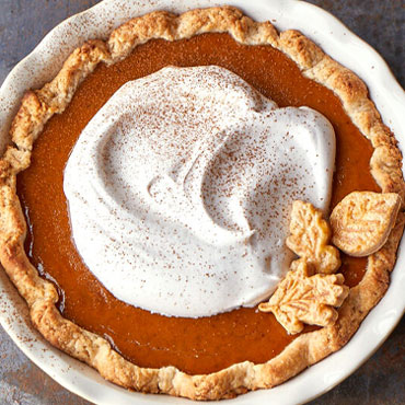Bourbon-Cardamom Pumpkin Pie