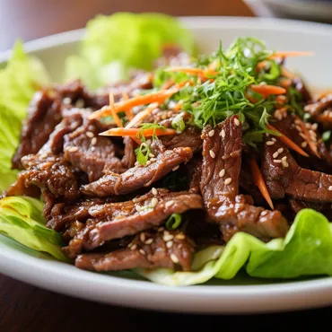 Bulgogi Beef Lettuce Wraps