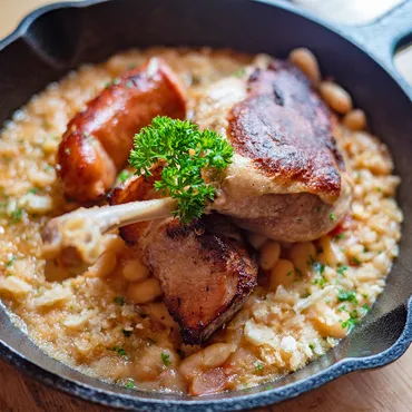 Chicken and Sausage Cassoulet
