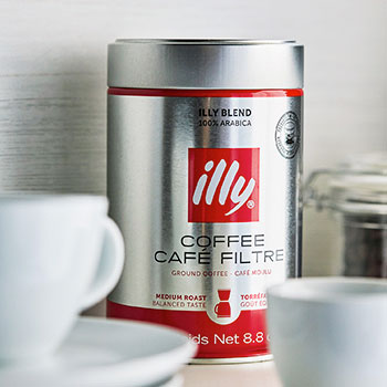 can of illy coffee