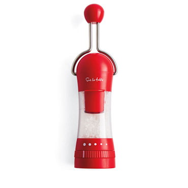 Sur La Table Ratchet Mill in red