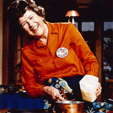 Pan Roasted Beef Tenderloin with Red Wine Pan Sauce and Julia Child's Kitchen cookbook